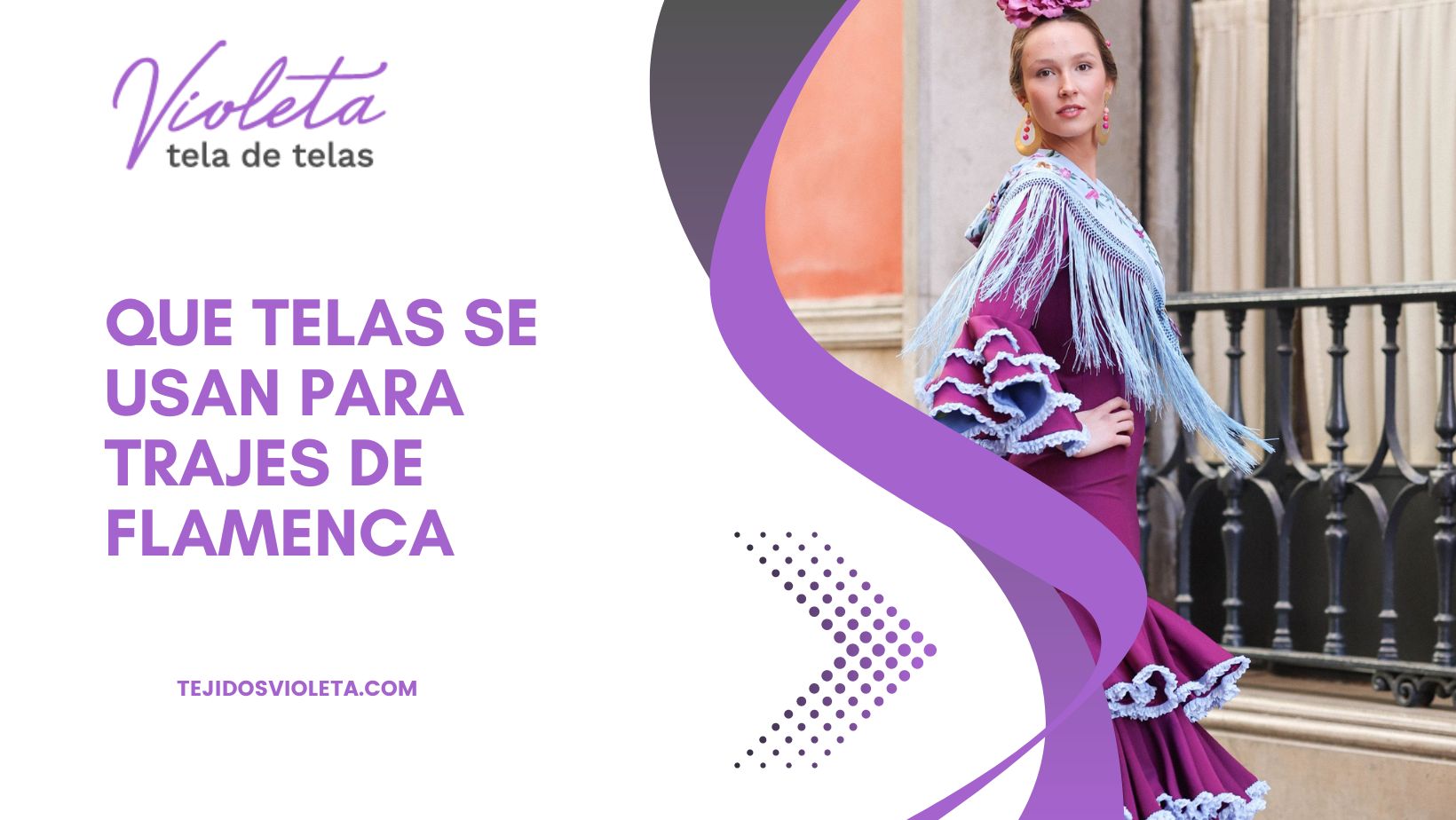 Que telas se usan para trajes de flamenca