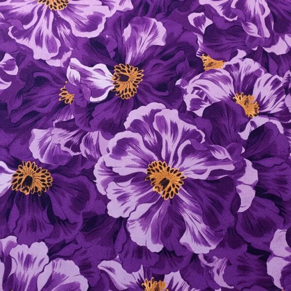 ESTAMPADO FLAMENCA STRECH MORADO