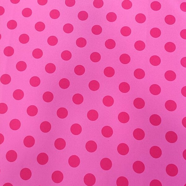 LUNAR ESTAMPADO STRECH  2 CM ROSA/FUXIA - Imagen 3