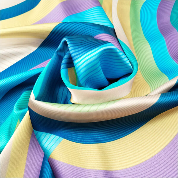 SATEN ESTAMPADO MULTICOLOR - Imagen 5