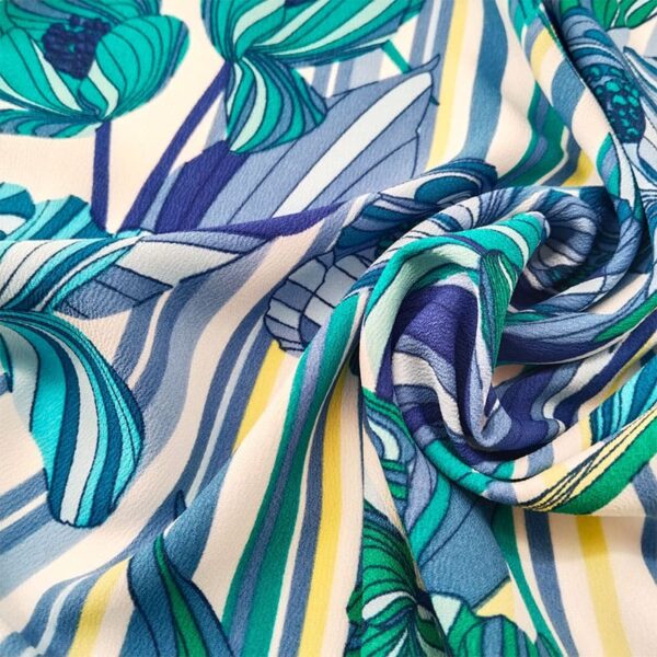 ESTAMPADO FLORAL AZUL - Imagen 5