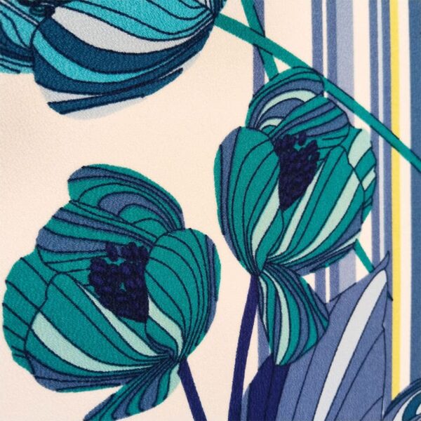ESTAMPADO FLORAL AZUL - Imagen 4