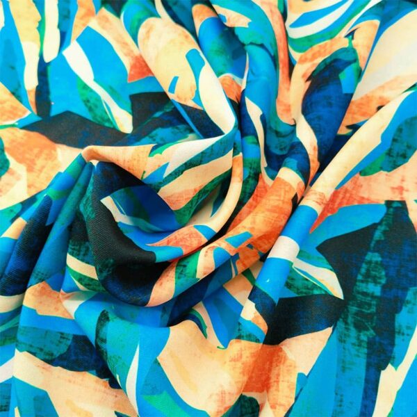 VISCOSA ESTAMPADA TROPICAL - Imagen 5