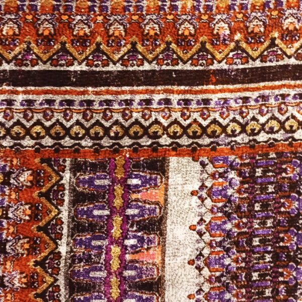 VISCOSA ESTAMPADA ETNICA MULTICOLOR - Imagen 3
