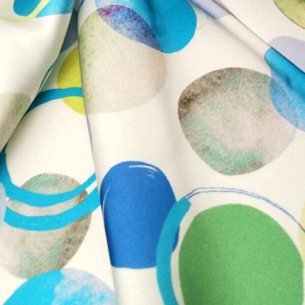 SATEN ESTAMPADO CIRCULAR - Imagen 5