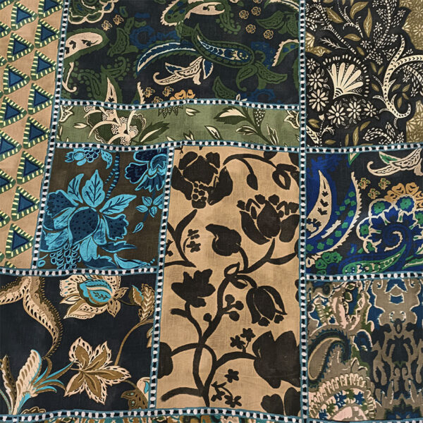 SATEN ESTAMPADO TRIBAL - Imagen 2