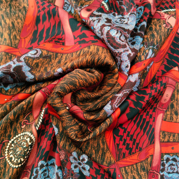 VISCOSA ESTAMPADA DAYA - Imagen 4