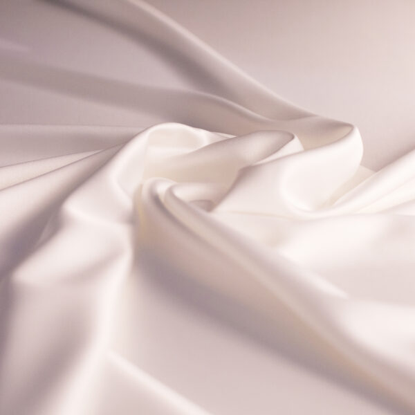 CREPÉ SATEN ESPANDEX BLANCO - Imagen 3