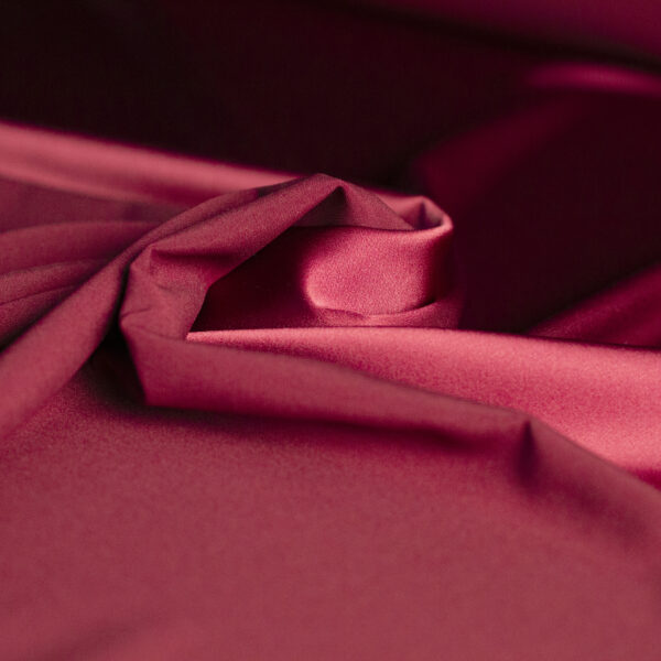 CREPÉ SATEN SPANDEX BURDEOS - Imagen 2