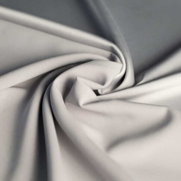 CREPÉ SATEN SPANDEX GRIS PLATA - Imagen 3