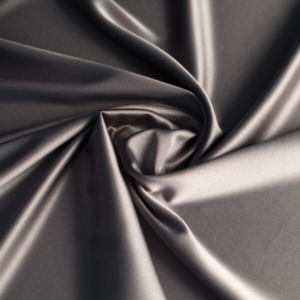 CREPÉ SATEN SPANDEX ANTRACITA