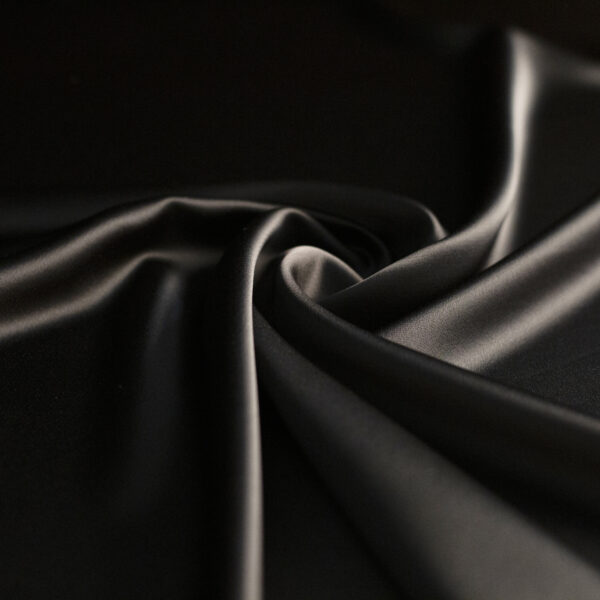 CREPÉ SATEN SPANDEX NEGRO - Imagen 2