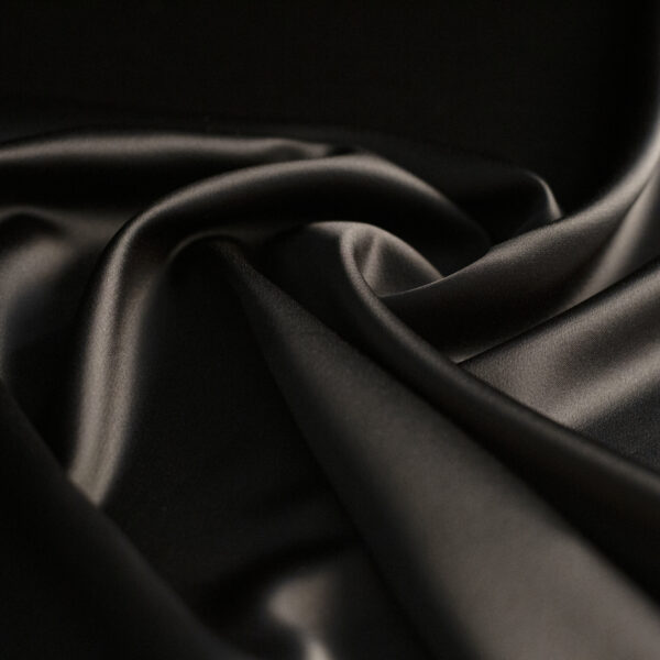 CREPÉ SATEN SPANDEX NEGRO - Imagen 3