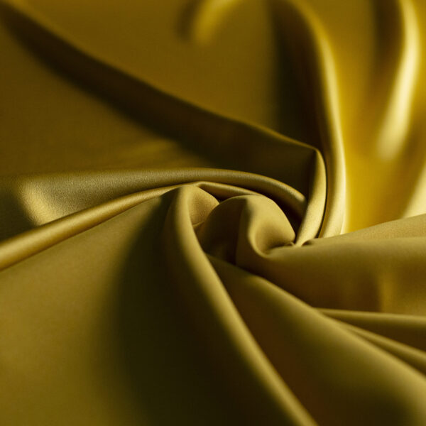 CREPÉ SATEN SPANDEX ORO