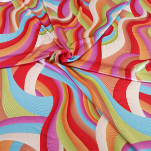 SATEN ESTAMPADO MULTICOLOR