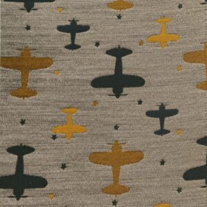 TELA JACQUARD AVIONES