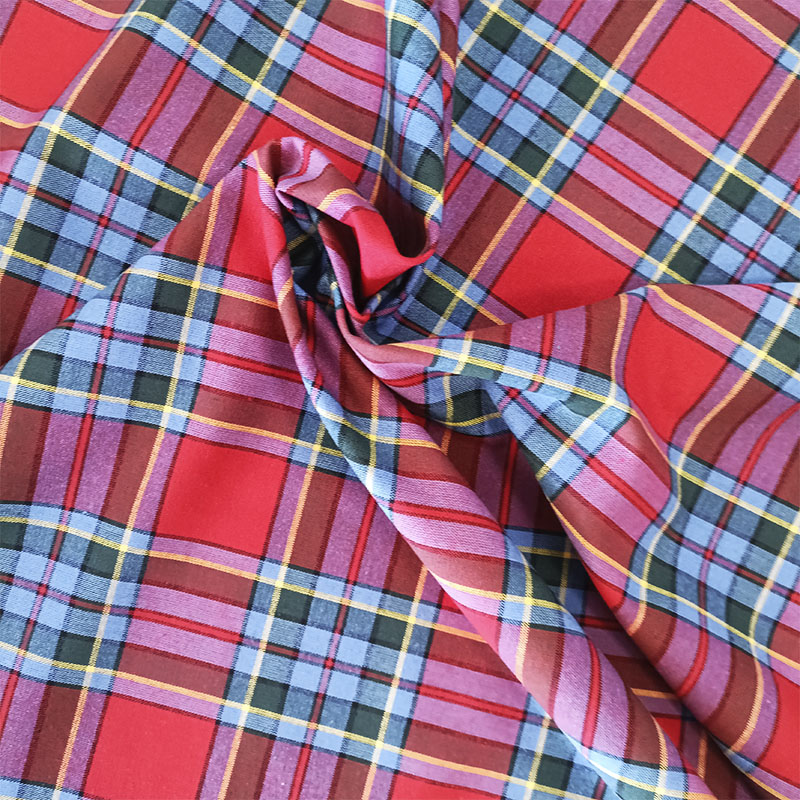 Tela De Tartán De Poliéster A Cuadros De Calidad, 58 Pulgadas De Ancho (verde Y Blanco D24, Por Metro