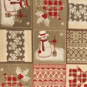 LONETA ESTAMPADA NAVIDAD