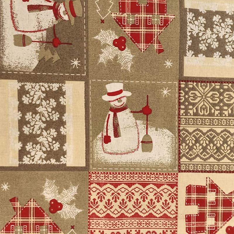 LONETA ESTAMPADA NAVIDAD