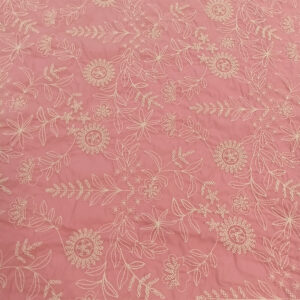 BORDADO SUIZO ROSA CORAL