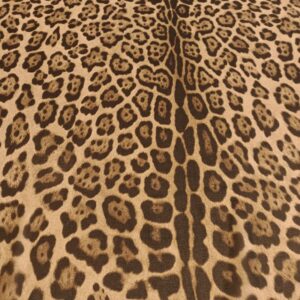 Gasa chifón con estampado animal print