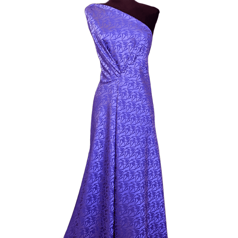 Brocado con elastan color malva