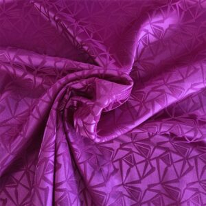 Brocado con elastan color buganvilla