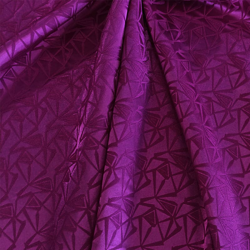 Brocado con elastan color buganvilla - Imagen 2