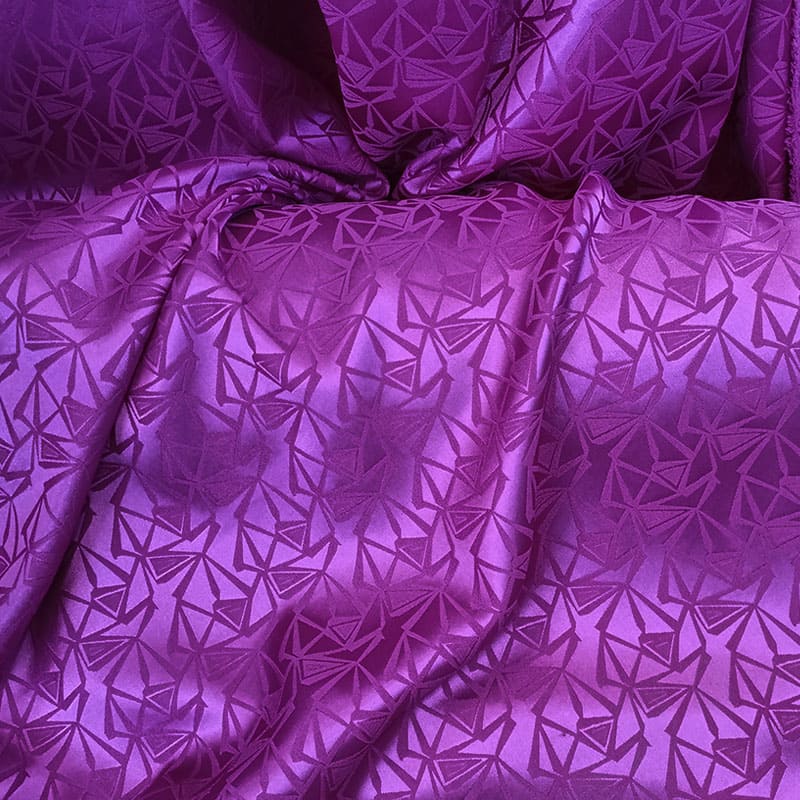 Brocado con elastan color buganvilla - Imagen 4