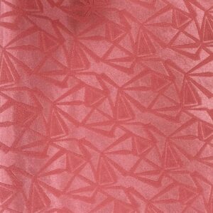 Brocado con elastan color coral